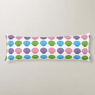 Pastel Colorful Seashell Pack Body Pillow