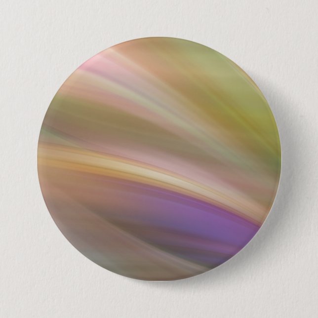 Pastel Colors Abstract Button (Front)