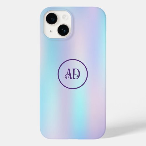 Pastel Colors Abstract Iridescent Background Case_Mate iPhone 14 Case