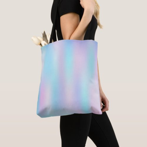 Pastel Colors Abstract Iridescent Background Tote Bag