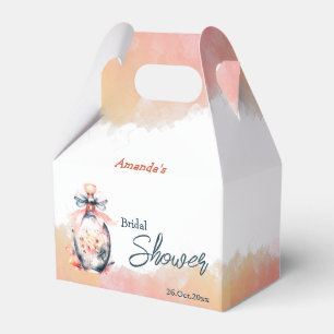 Pastel Colors Bridal Shower Favor Box