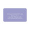Pastel Colors Business Card