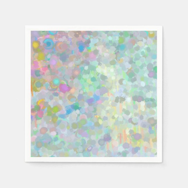 Pastel Colors Napkins (Front)