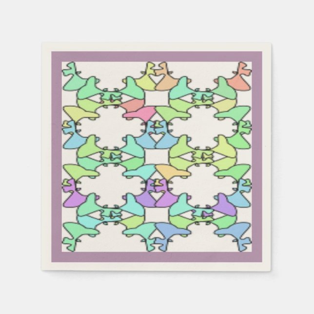 PASTEL COLORS NAPKINS (Front)