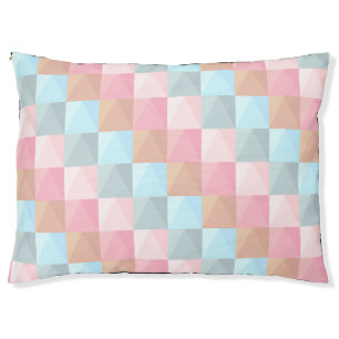 Pastel colors pet bed