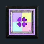 Pastel colors & purple hearts beating gift box<br><div class="desc">Here is a collection with pastel colors and "purple hearts beating": soft colors and hearts representing beautiful friendships.💜 (For those who knows : Like my own heart,  Purple hearts are beating between 7 amazing global Artists from South Koreaand their army of Fans all around a Purple World) 💜</div>