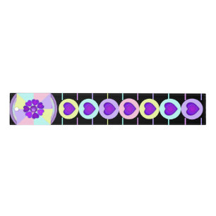 Pastel colors & purple hearts beating ruler