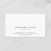 Pastel Colors Sprinkles White Business Card (Back)