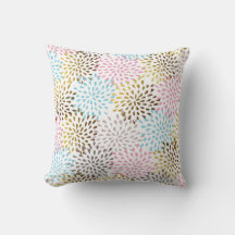 Pastel colors starburst pattern