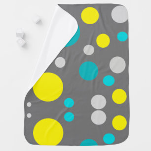 Pastel Colours Abstract Art Fleece Blanket