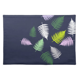 Pastel Colours Lucky Fern Cloth Placemat