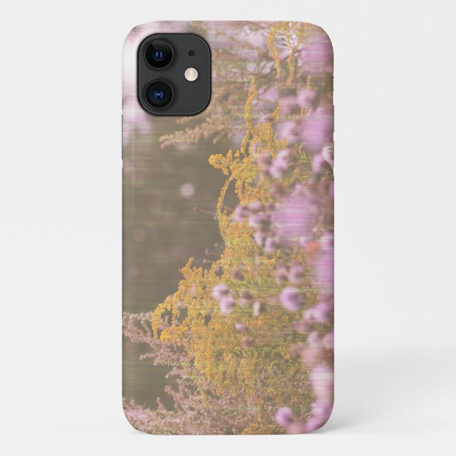 Pastel Colours Meadow Flowers iPhone 11 Case (Back)