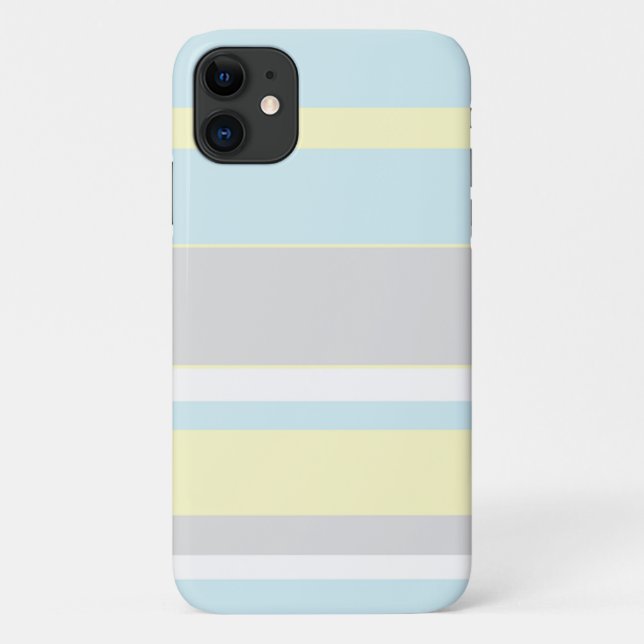 Pastel Colours Positive Vibes iPhone 11 Case (Back)