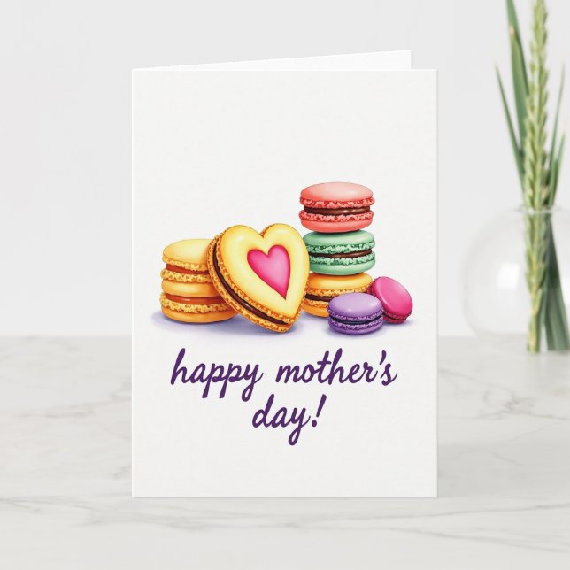 Pastel Confection Mothers Day Card (Front)