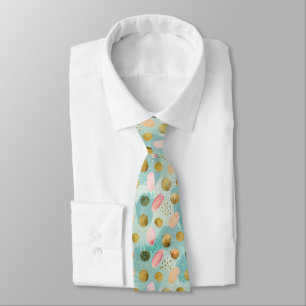 Pastel Confetti Glitter Abstract Pattern (2) Neck Tie