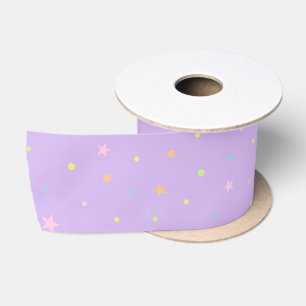 Pastel Confetti Party Ribbon