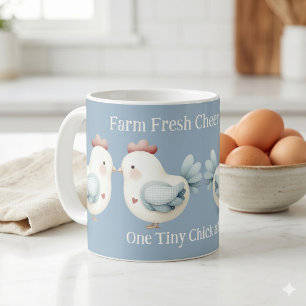 Pastel Cottagecore Chicken Coffee Mug