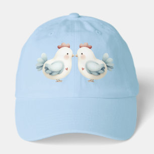 Pastel Cottagecore Chicken Hat