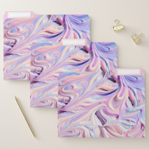 Pastel Creamy Frosting File Folder