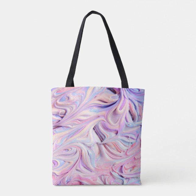 Pastel Creamy Frosting  Tote Bag (Back)