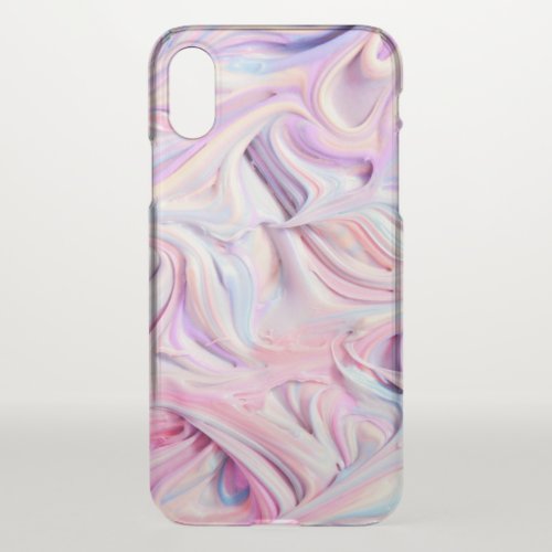 Pastel Creamy Frosting  iPhone X Case