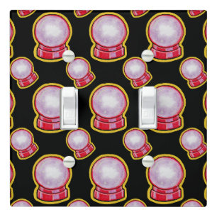 Pastel Crystal Ball Light Switch Cover