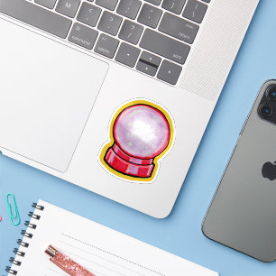 Pastel Crystal Ball Sticker