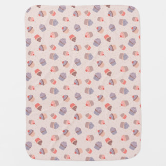 Pastel Cupcake Confetti Blanket
