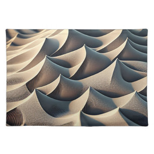 Pastel Currents Cloth Placemat