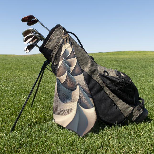 Pastel Currents Golf Towel (Green)