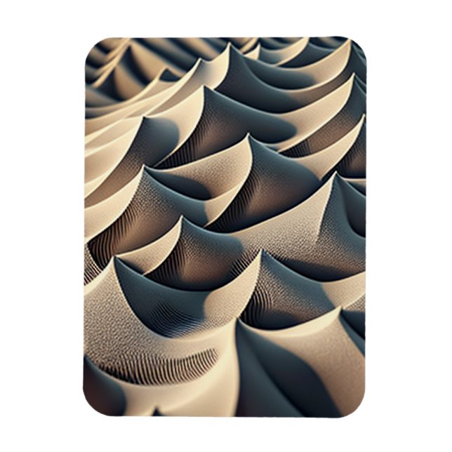 Pastel Currents Magnet (Vertical)