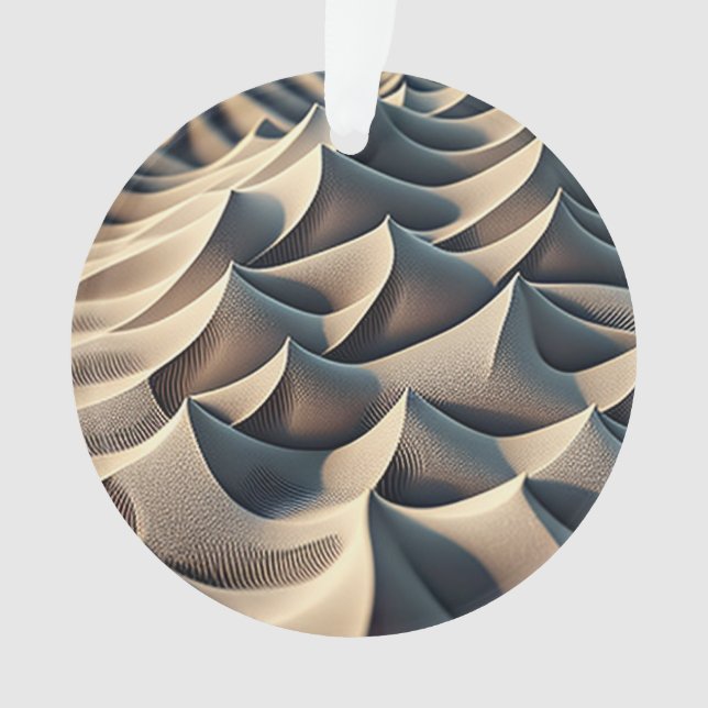 Pastel Currents Ornament (Front)