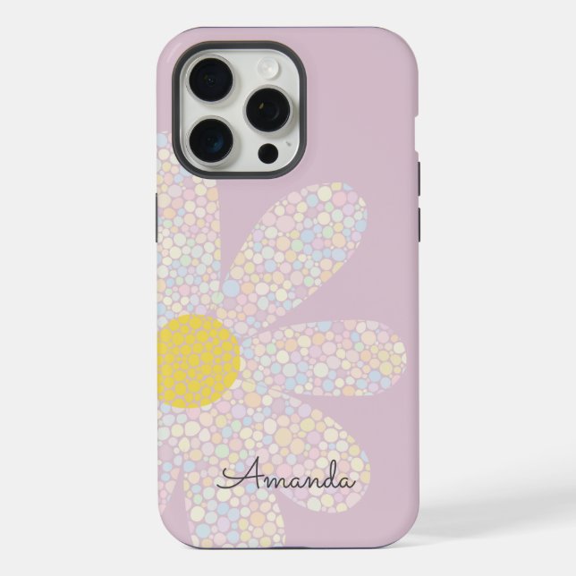 Pastel Daisy Case-Mate iPhone Case (Back)