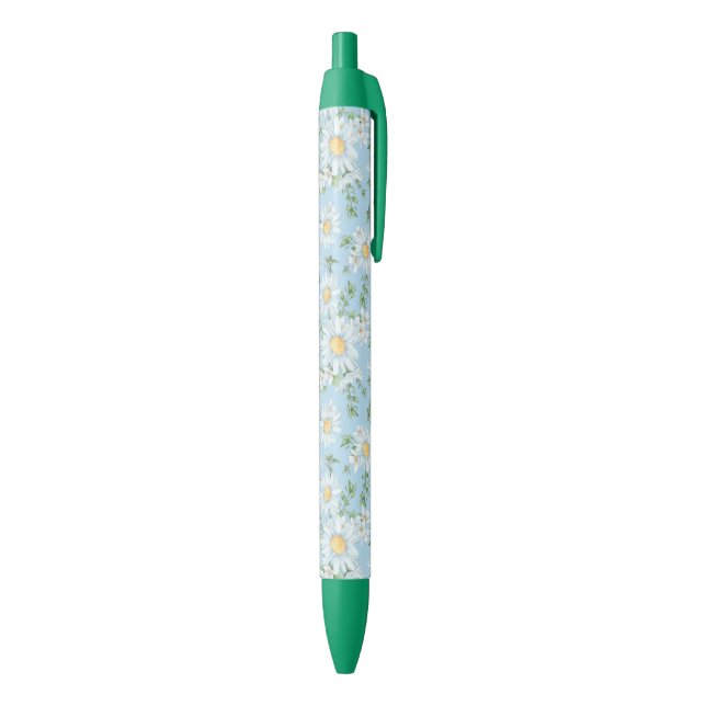 Pastel Daisy Flower Garden Pattern Pen (Bottom (Vertical))