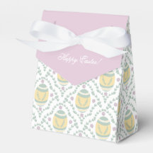 Pastel Damask Easter Eggs Pattern 
