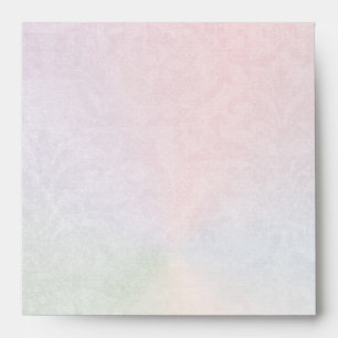 Pastel Damask Envelope