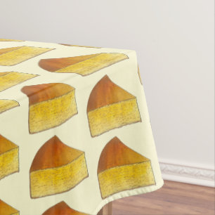 Pastel de Elote Mexican Corn Cake Cornbread Food Tablecloth