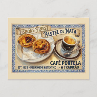 Pastel de Nata Postcard