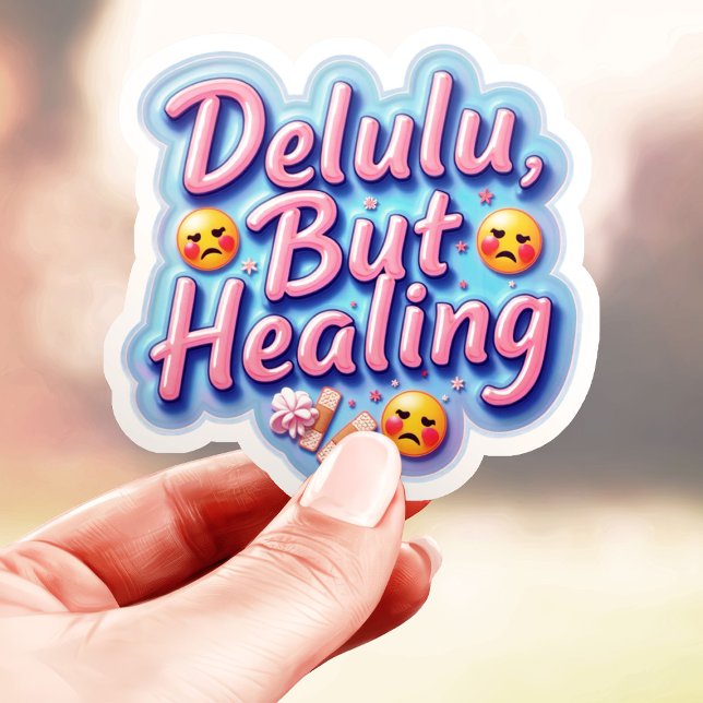 Pastel Delulu But Healing Sticker (Creator Uploaded)