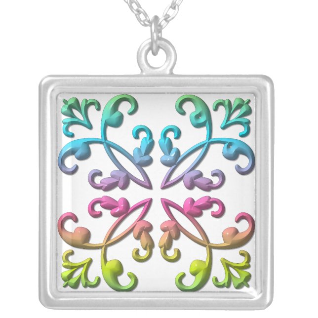 Pastel Design Necklace (Front)