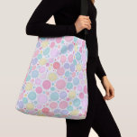 Pastel Dots Un-Perfect Pattern Crossbody Bag