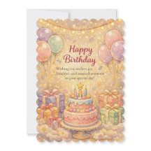 Pastel Dream Birthday Card