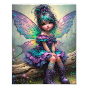 Pastel Dream Fairy Photo Print