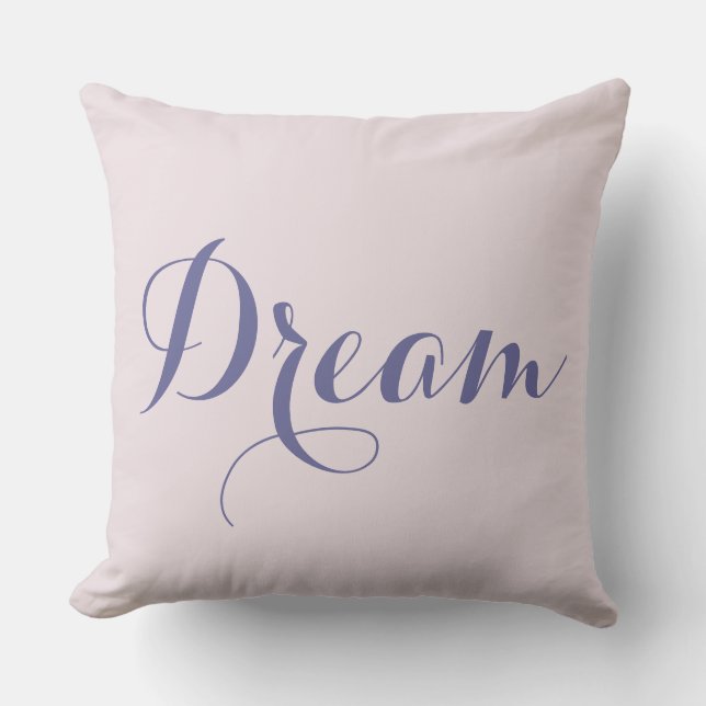 Pastel Dream Throw Pillow (Front)