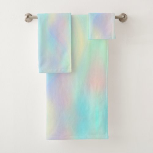 Pastel Dreams Bath Towel Set