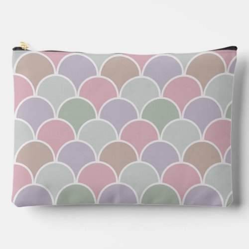 Pastel Dreams _ Cute Pastel Geometric Abstract Accessory Pouch