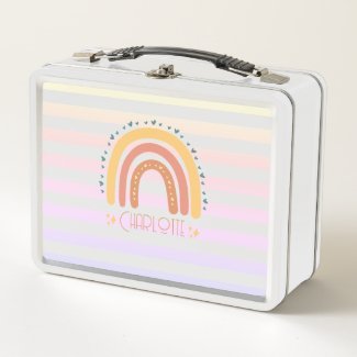 Pastel Dreams Personalized Lunch Box