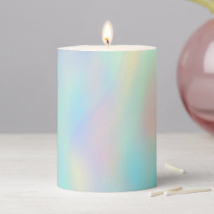 Pastel Dreams Pretty Pillar Candle