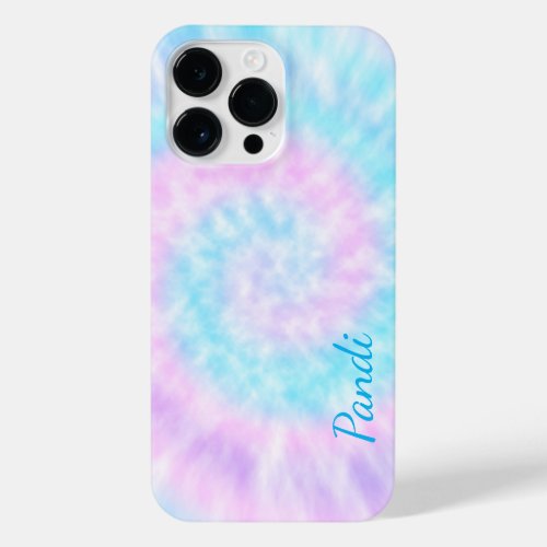 Pastel Dreams Tie_Dye  iPhone 14 Pro Max Case