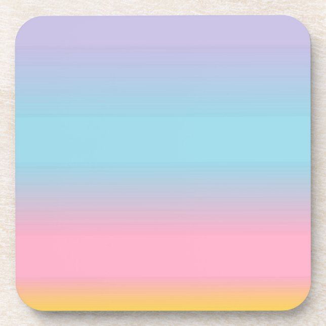 Pastel Drink Coaster (Front)
